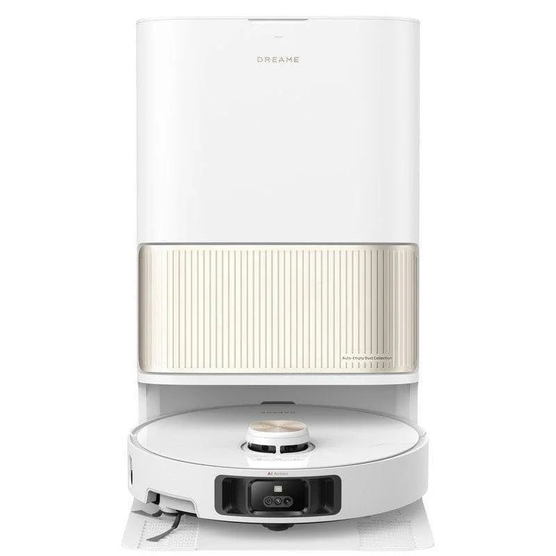 Dreame L40 Ultra Roboterstaubsauger und Wischroboter mit automatischer Entleerung Weiß/Gold