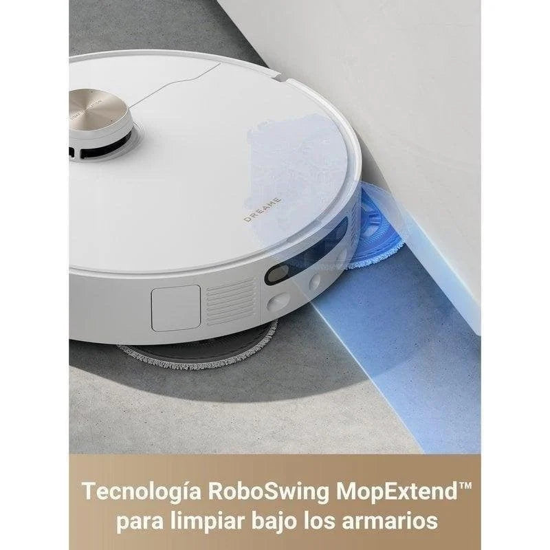 Dreame L40 Ultra Roboterstaubsauger und Wischroboter mit automatischer Entleerung Weiß/Gold