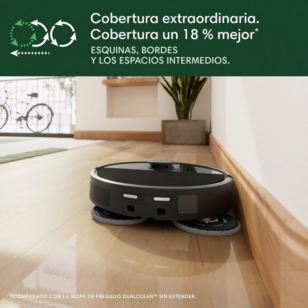 Robot Roomba® Plus 505 Combo mit AutoWash™-Station - Schwarz
