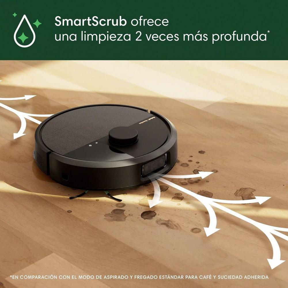 Robot Roomba® Plus 505 Combo mit AutoWash™-Station - Schwarz